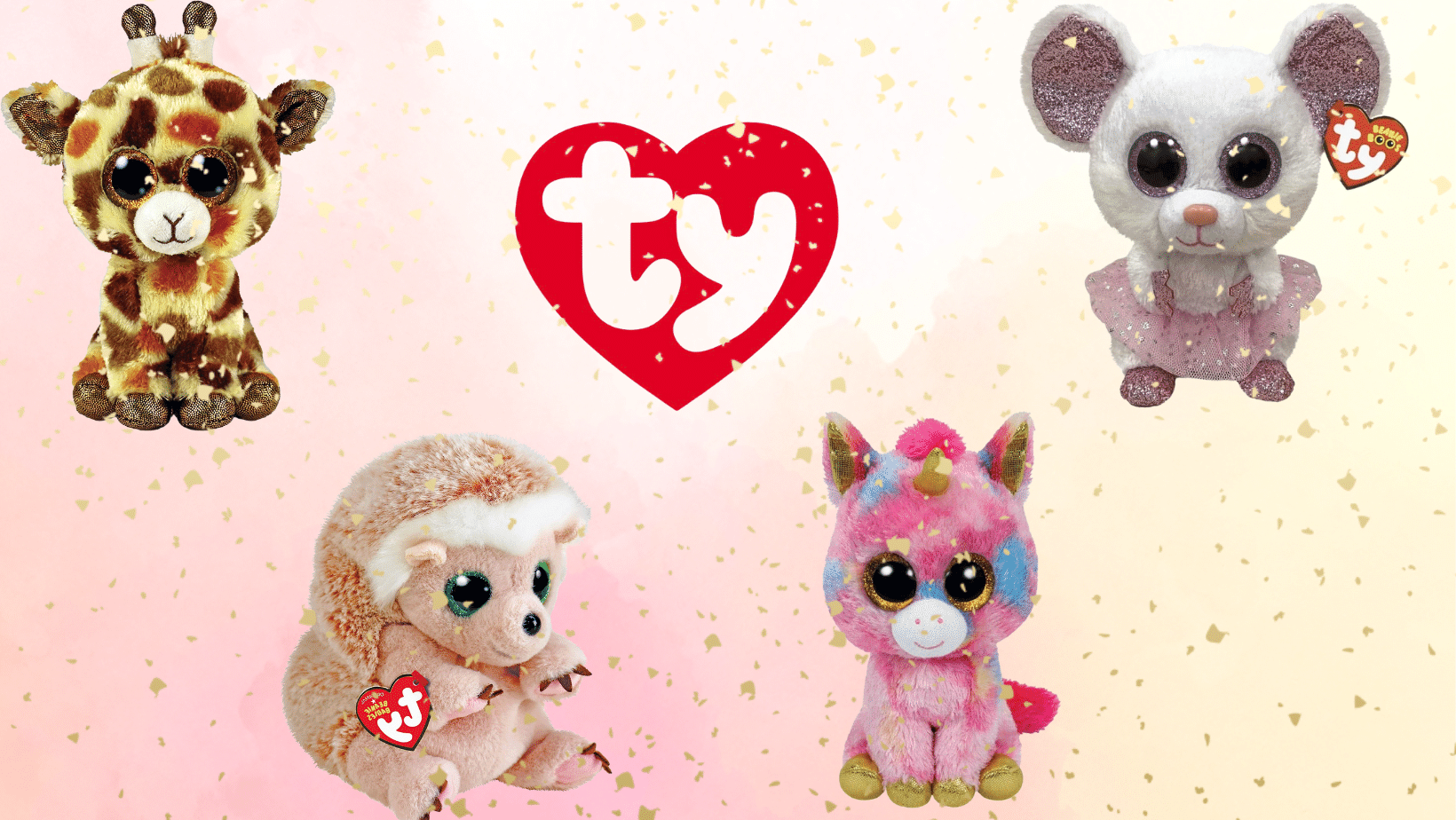 Ty - TY36158 - Beanie Boo's - Peluche Fantasia la Licorne 15 cm