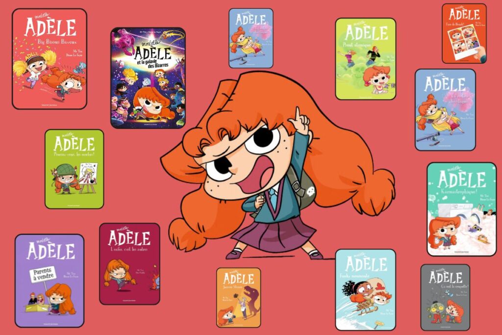 TOP 6 des livres Mortelle Adèle, préférés des enfants de 6 à 10 ans