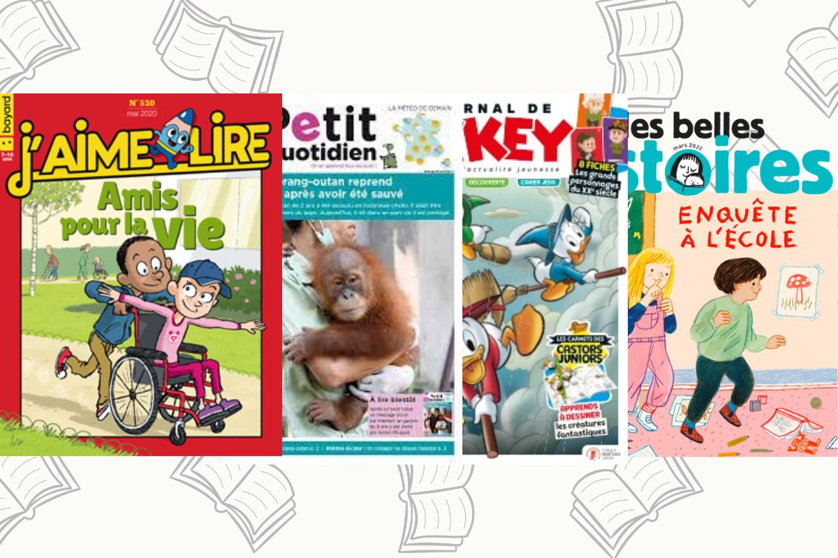 Meilleurs magazines pour enfant de 6 à 10 ans