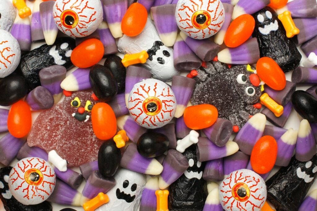 Bonbons d'halloween