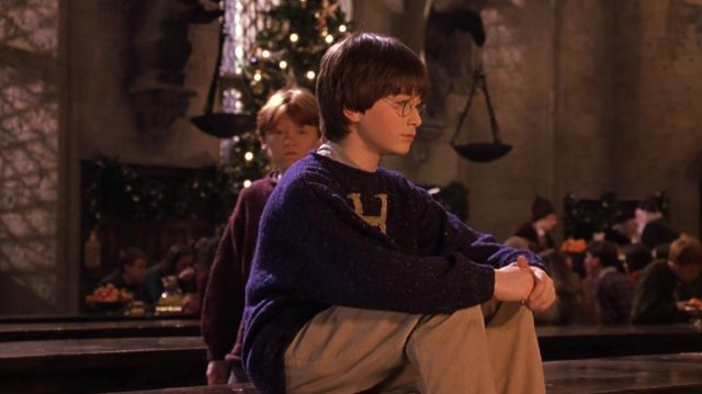 Harry Potter fête Noël avec ron